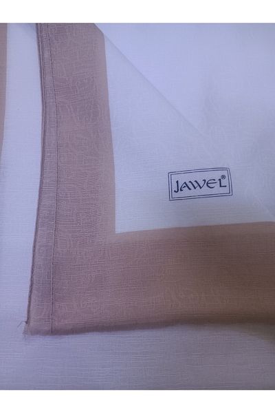 JAWEL Cotton Anti-Sweat Monogram Shawl