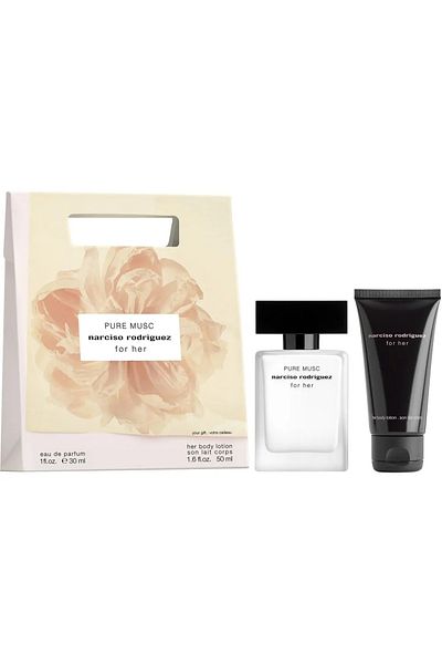 Narciso Rodriguez Pure Musc Gift Set, Women, Eau De Parfum, 30 ml Body Lotion, 50 ml