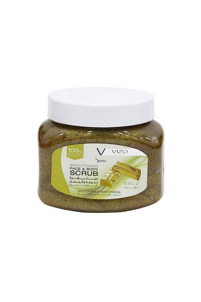 Vizo Face and Body Scrub with Gold - 500ml