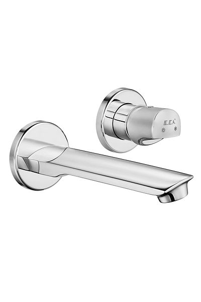 Eca Myra Concealed Sink Faucet Surface Mounted Double Rosette