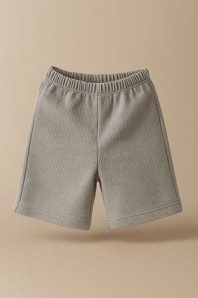 Mai Perla Children's Bottom Suit Waffle Shorts Comfortable Elastic Bottom Suit 1-5 Years