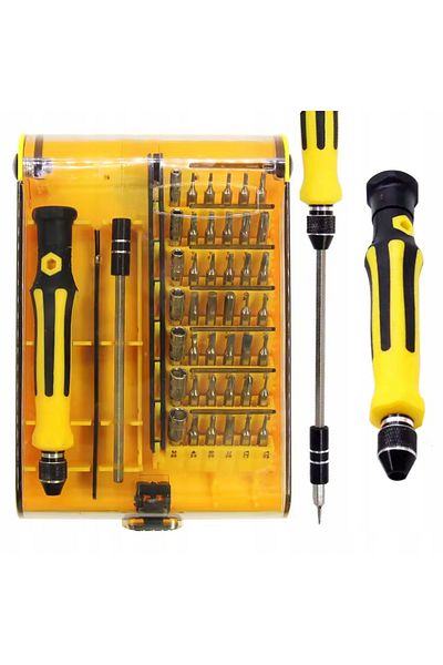 Rosfix ProFix MasterSet 45w1 - Zestaw serwisowy precyzyjny | Śrubokręt | Magnetyczne bity | Przedłużka