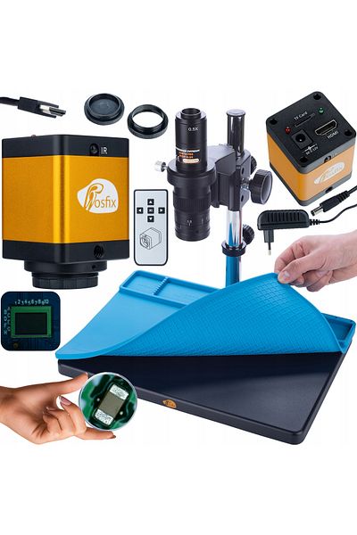 Rosfix Microscop digital Earth Pro MCEP-0.5X + Cameră PEGASUS Pro KMPP-HDMI-TF 12mp Seria Plantes