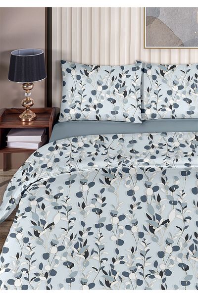 Evim Danny 100% Cotton Akfil Cotton Single Duvet Cover Set 160X220Cm Indigo