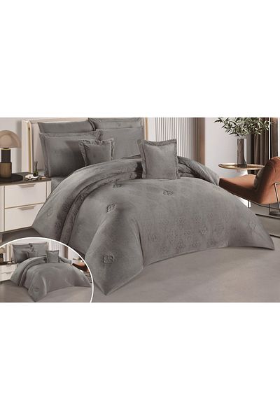 Red Rose Winter double comforter set, 8-piece bed sheet, luxurious and elegant to decorate your room