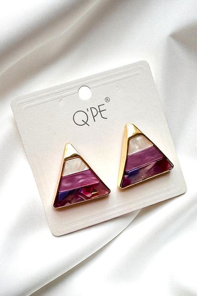 PETEK AKSESUAR TRIANGLE EARRINGS