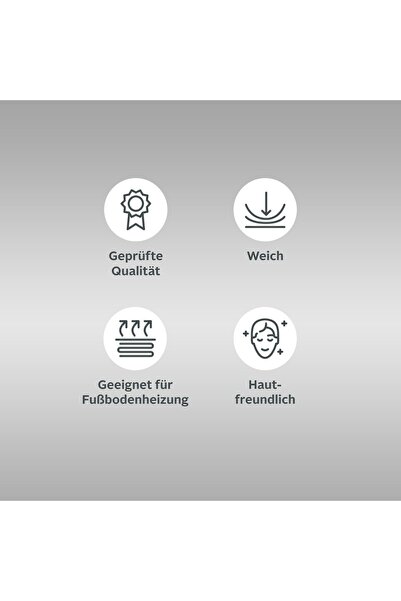 LUNA HOME Ariano beige carpet with a mottled look, 200x200 cm