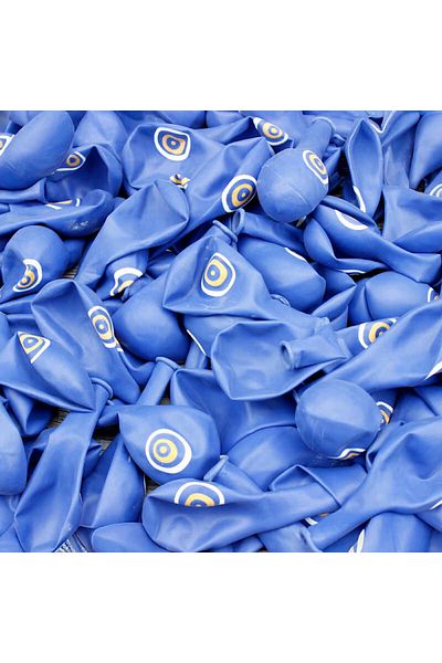 HOBİ55 Evil Eye Pattern Balloon (10 Pieces)