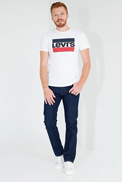 Levis Slim Fit high waist dark indigo men's jeans 28833-0642