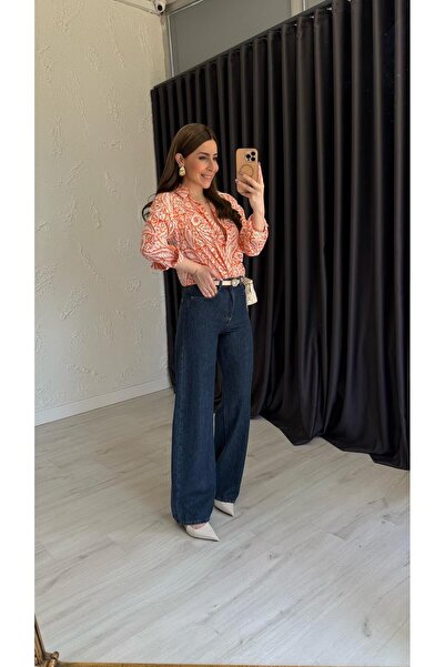 elif teke Bettonn Jean Albastru