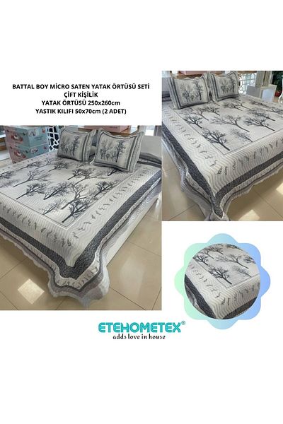 ETE HOMETEX Etehometex Double Personality Quilt Cover Set