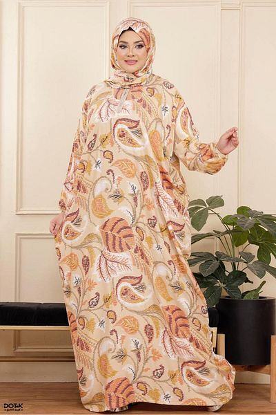 Generies Prayer cloak with attached scarf, anti-shrink cotton material