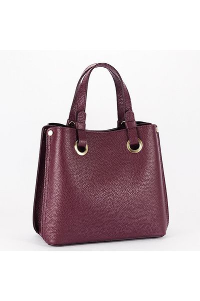SOFILINE Medium burgundy genuine leather bag 8916 129