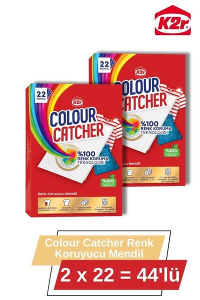 K2R Renk Koruyucu Mendil 22'li 2 adet