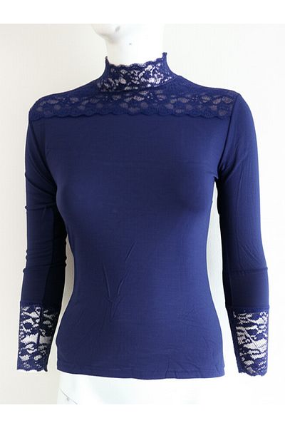 Altınay Women's Body with Sleeves and Collar Lace 440