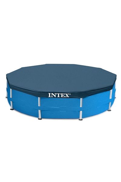 Intex Cover for Pool with Frame, INTEX, 457 cm, Navy Blue