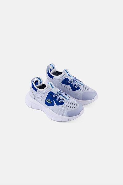 Lacoste Toddlers Boy Run Spin Knit Shoes, Multicolor