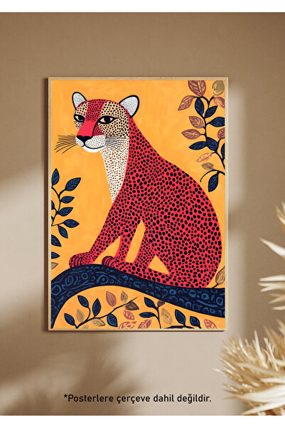 One Little Happiness Κόκκινη αφίσα Αισθητική αφίσα τοίχου, αφίσα χωρίς πλαίσιο