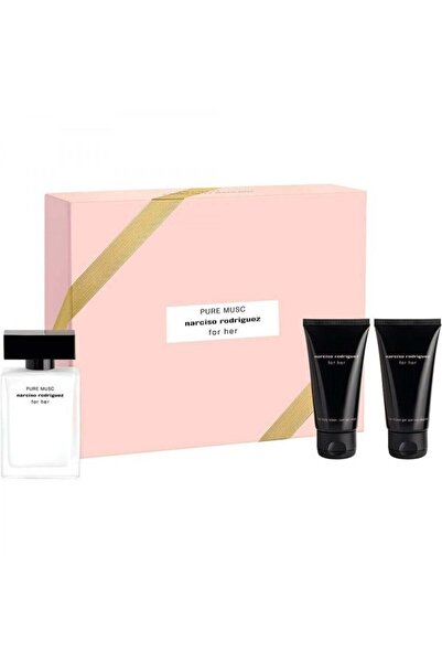 Narciso Rodriguez Narciso Rodriguez For Her Gift Set – Eau de Parfum 100ml + Body Lotion 50ml + Travel EDP 10ml