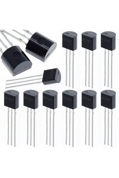 Rosfix Tranzystor BC547 NPN Bipolarny Arduino 10szt
