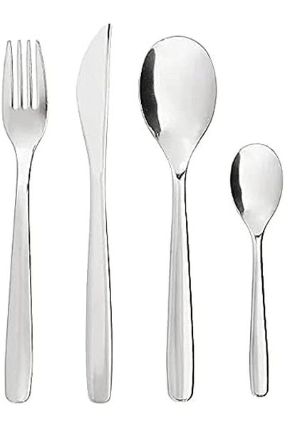 IKEA MOPSIG 16-piece flatware set, Silver