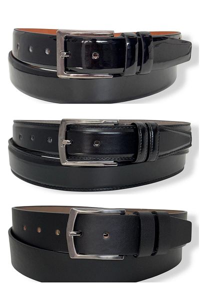 Gesa Men's All-Match 3-Piece Set Black Belt