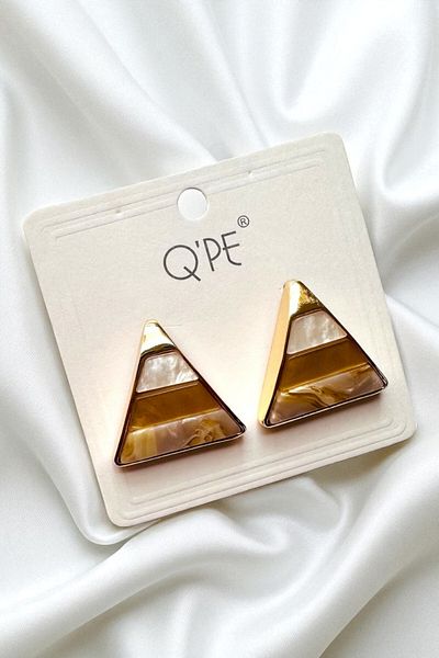 PETEK AKSESUAR TRIANGLE EARRINGS