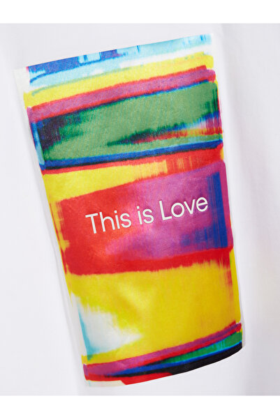 Calvin Klein OVERSIZED SLEEVELESS Erkek Beyaz Hoodie