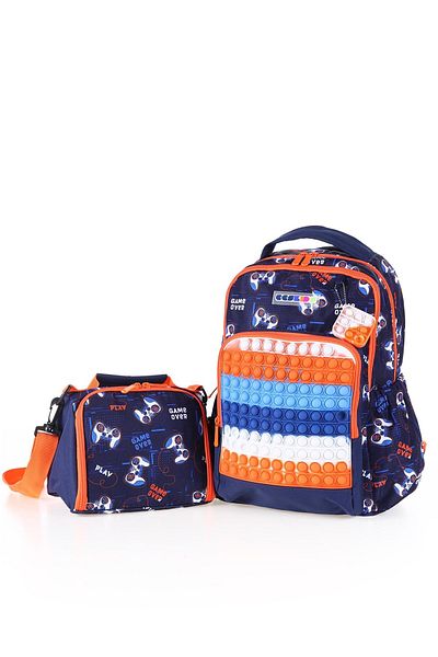 ÇÇS Kids 51720 Children's School Backpack with Pop It Detail