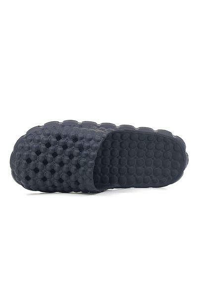 HEREVEMAGAZA Gezer Zenne Closed Perforated Eva Slippers Black