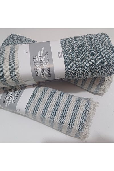 Taşkın Home Cotton Sleeveless Sofa Bed Sofa Cover 170*210