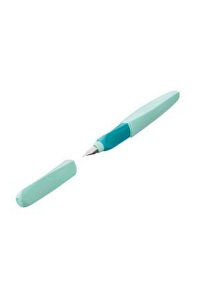 Pelikan Twist Neo Mint Fountain Pen, Material Plastic, Color Mint, Medium Nib, 2 Blue Refills, Blister