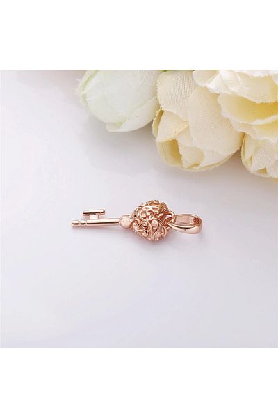 OEM Pendant, Regal Key model, made of silver, rose gold color