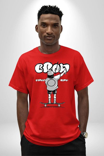 Angemiel Non-Real Magic Solutions Magic and Faith Red Oversize Women Men Front Printed T-Shirt