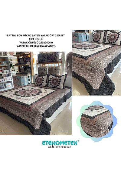 ETE HOMETEX Etehometex Double Personality Quilt Cover Set