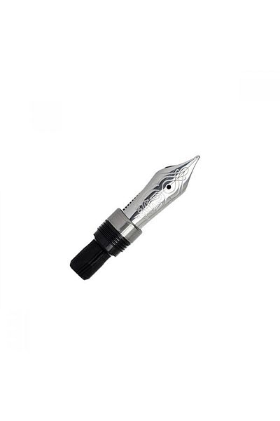 Pelikan 18k/750 Gold Nib F, Rhodium-Plated, Metal, For M805 Fountain Pen