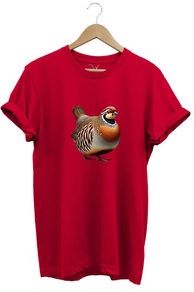 WİDİ Hunting Hunting Chintz Cake Printed Wild Life 100% Cotton Unisex Regular Fit T-Shirt