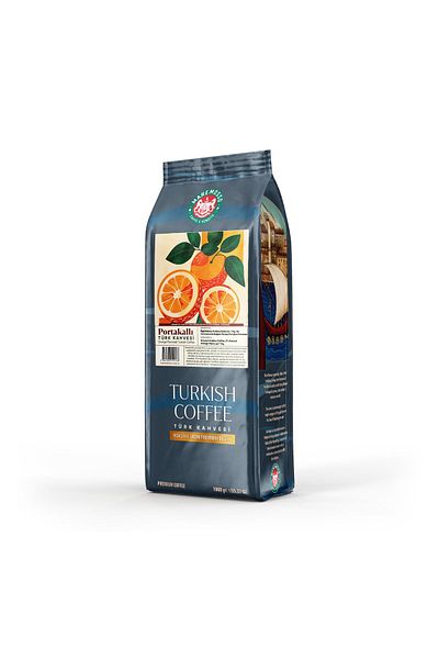 Mare Mosso Caffe ê Vendite Turkish Coffee with Orange Flavor 1 Kg.
