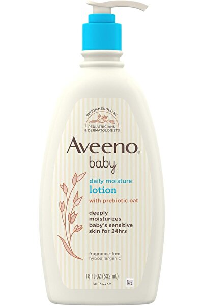 Aveeno Baby لوشن مرطب يومي للبشرة الحساسة مع دقيق الشوفان الغرواني الطبيعي و