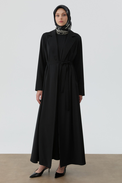 Tuğba Pantolonlu Giy-Çık Takım - Siyah