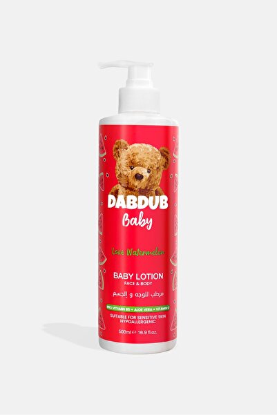DABDUB Love Watermelon Baby Lotion Face And Body, 500 ml