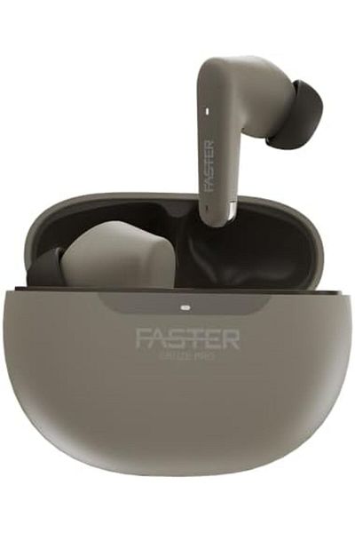 Faster Cruze Pro Wireless Earbuds - Active Noise Cancellation (ANC), 25 Hours Playtime, Bluetooth 5.