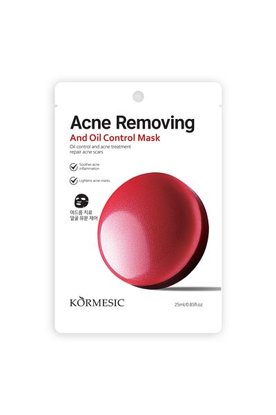 Kormesic 5 pieces of Cormicrek Acne and Oil Control Mask 25 ml