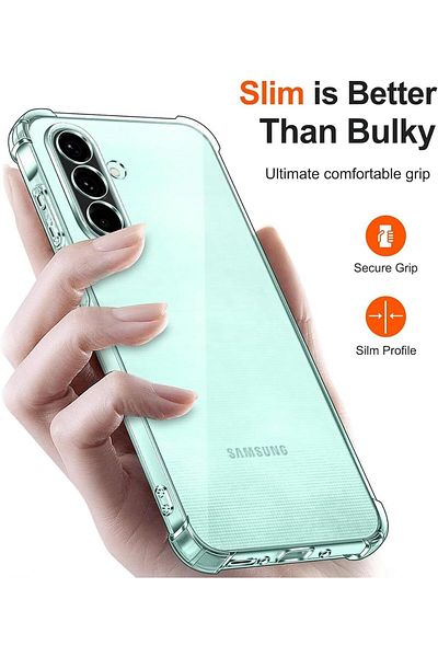 ALC MOBILE Anti-shock, transparent case compatible with Samsung Galaxy A26 5G