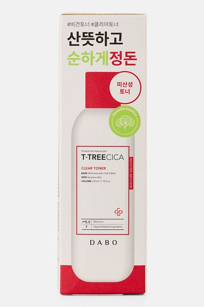 Dabo T-Tree Cica Clear Toner 210ml