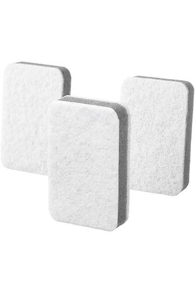 IKEA KNM Stores SVAMPIG Sponge, Grey-White (Pack of 3)