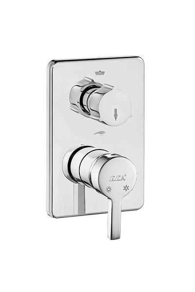 Eca Mina Concealed Bathroom Faucet Surface Mounted 2 Way