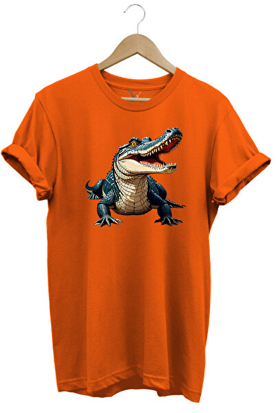 WİDİ Μπλουζάκι με στάμπα από 100% βαμβάκι με κανονική εφαρμογή