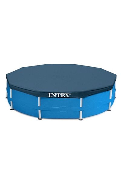 Intex Cover for Pool with Frame, INTEX, 457 cm, Navy Blue