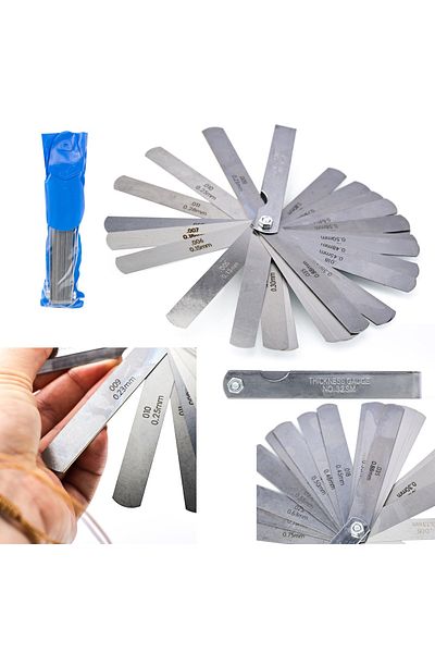 Rosfix Set Lame pentru Șpaclu Rosfix, 0.04-0.8 mm, 32 Piese, Precizie Industrială